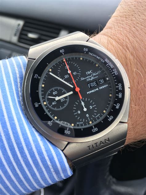 iwc uhr porsche design titan|iwc titanium chronograph.